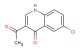 3-acetyl-6-chloroquinolin-4(1H)-one