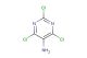 2,4,6-trichloropyrimidin-5-amine