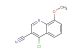 4-chloro-8-methoxyquinoline-3-carbonitrile