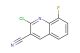 2-chloro-8-fluoroquinoline-3-carbonitrile