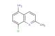 8-chloro-2-methylquinolin-5-amine
