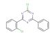2-chloro-4-(2-chlorophenyl)-6-phenyl-1,3,5-triazine