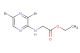 ethyl 2-((3,5-dibromopyrazin-2-yl)amino)acetate