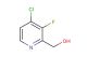 (4-chloro-3-fluoropyridin-2-yl)methanol