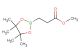 methyl 3-(4,4,5,5-tetramethyl-1,3,2-dioxaborolan-2-yl)propanoate