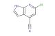 6-chloro-1H-pyrrolo[2,3-b]pyridine-4-carbonitrile