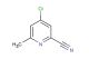 4-chloro-6-methylpicolinonitrile