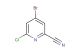 4-bromo-6-chloropicolinonitrile