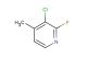 3-chloro-2-fluoro-4-methylpyridine