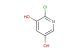 2-chloropyridine-3,5-diol