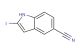 2-iodo-indole-5-carbonitrile