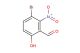 3-bromo-6-hydroxy-2-nitrobenzaldehyde