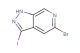 5-bromo-3-iodo-1H-pyrazolo[3,4-c]pyridine