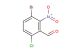 3-bromo-6-chloro-2-nitrobenzaldehyde