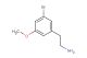2-(3-bromo-5-methoxyphenyl)ethan-1-amine