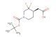 (R)-2-(1-(tert-butoxycarbonyl)-3,3-difluoropiperidin-4-yl)acetic acid