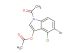 1-acetyl-5-bromo-4-chloro-1H-indol-3-yl acetate