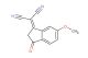 2-(6-methoxy-3-oxo-2,3-dihydro-1H-inden-1-ylidene)malononitrile
