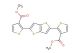 dimethyl 2,2'-(thieno[3,2-b]thiophene-2,5-diyl)bis(thiophene-3-carboxylate)