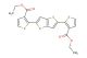 diethyl 2,2'-(thieno[3,2-b]thiophene-2,5-diyl)bis(thiophene-3-carboxylate)