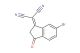 2-(6-bromo-3-oxo-2,3-dihydro-1H-inden-1-ylidene)malononitrile