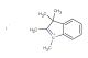 1,2,3,3-tetramethyl-3H-indol-1-ium iodide