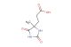 3-(4-methyl-2,5-dioxoimidazolidin-4-yl)propanoic acid