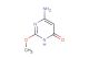 6-amino-2-methoxy-4-pyrimidone
