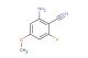 2-amino-6-fluoro-4-methoxybenzonitrile