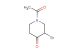1-acetyl-3-bromopiperidin-4-one