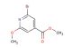 methyl 2-bromo-6-methoxyisonicotinate