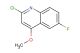 2-chloro-6-fluoro-4-methoxyquinoline