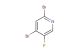 2,4-dibromo-5-fluoropyridine
