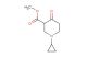 methyl 1-cyclopropyl-4-oxopiperidine-3-carboxylate