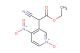 3-(1-cyano-2-ethoxy-2-oxoethyl)-4-nitropyridine 1-oxide