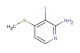 3-iodo-4-(methylthio)pyridin-2-amine