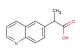 2-(quinolin-6-yl)propanoic acid