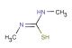 (Z)-N,N'-dimethylcarbamimidothioic acid