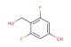 3,5-difluoro-4-(hydroxymethyl)phenol