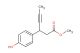 methyl 3-(4-hydroxyphenyl)hex-4-ynoate