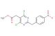 methyl 2-(4,6-dichloro-2-(4-nitrobenzyl)pyrimidin-5-yl)acetate