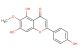 5,7-dihydroxy-2-(4-hydroxyphenyl)-6-methoxy-4H-chromen-4-one