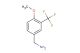 (4-methoxy-3-(trifluoromethyl)phenyl)methanamine