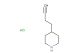 4-(but-3-yn-1-yl)piperidine hydrochloride