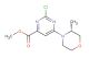 (R)-methyl 2-chloro-6-(3-methylmorpholino)pyrimidine-4-carboxylate