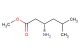(S)-methyl 3-amino-5-methylhexanoate