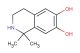 1,1-dimethyl-1,2,3,4-tetrahydroisoquinoline-6,7-diol