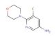 5-fluoro-6-morpholinopyridin-3-amine