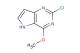 2-chloro-4-methoxy-5H-pyrrolo[3,2-d]pyrimidine
