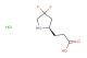 (R)-3-(4,4-difluoropyrrolidin-2-yl)propanoic acid hydrochloride